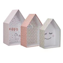 BOITE GIGOGNE MAISON FILLE X3 CARTON