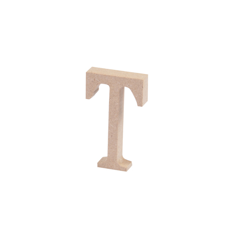 LETTRE MEDIUM BOIS T 5X5X1CM