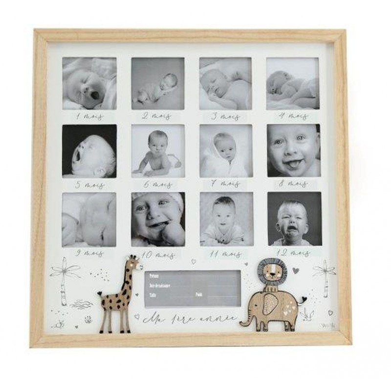 CADRE PHOTO 1ERE ANNEE 35X35CM
