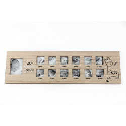 CADRE PHOTO ENFANT 1ERE ANNEE 63CM