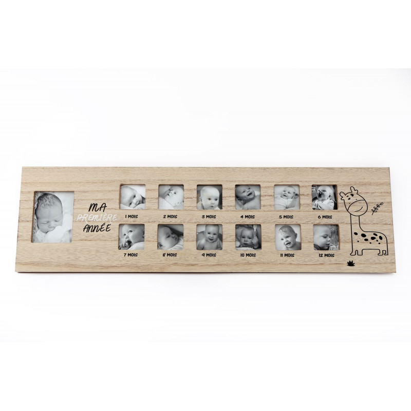 CADRE PHOTO ENFANT 1ERE ANNEE 63CM