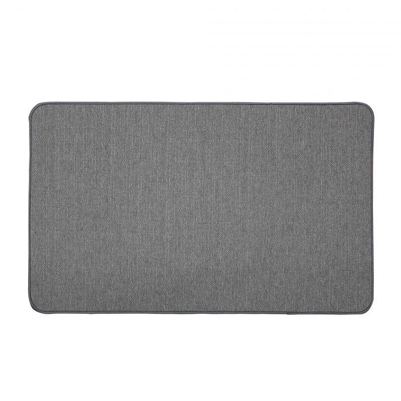 TAPIS MANEA GRIS 45 x 75 CM TISSE UNI
