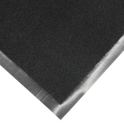 TAPIS TELIO NOIR 50x80CM ANTI-POUSSIERE