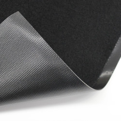 TAPIS TELIO NOIR 50x80CM ANTI-POUSSIERE
