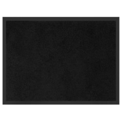 TAPIS TELIO NOIR 50x80CM ANTI-POUSSIERE