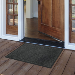 TAPIS TELIO GRIS 50x80CM ANTI-POUSSIERE