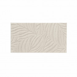 Tapis Ankara 60x110cm écru uni en relief