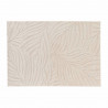 Tapis Ankara 120x170cm écru uni en relief