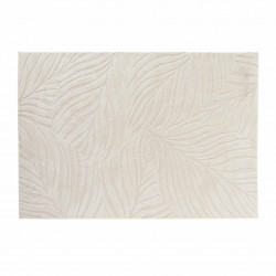 Tapis Ankara 160x230cm écru uni en relief