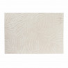 Tapis Ankara 160x230cm écru uni en relief