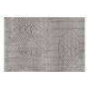 TAPIS GEODE GRIS 140x200CM VISCOSE RELIE