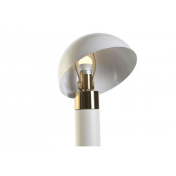 LAMPE MÉTAL CHAMPIGNON BLANC 24X24X36cm