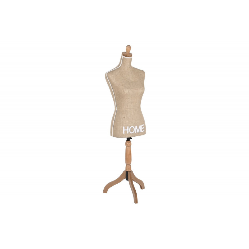 Buste mannequin Home polyester et bois mdf 37x22.5x160cm