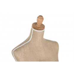 Buste mannequin Home polyester et bois mdf 37x22.5x160cm