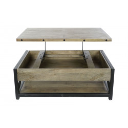 TABLE BASSE HAMPTON 116X74X44CM PLATEAU