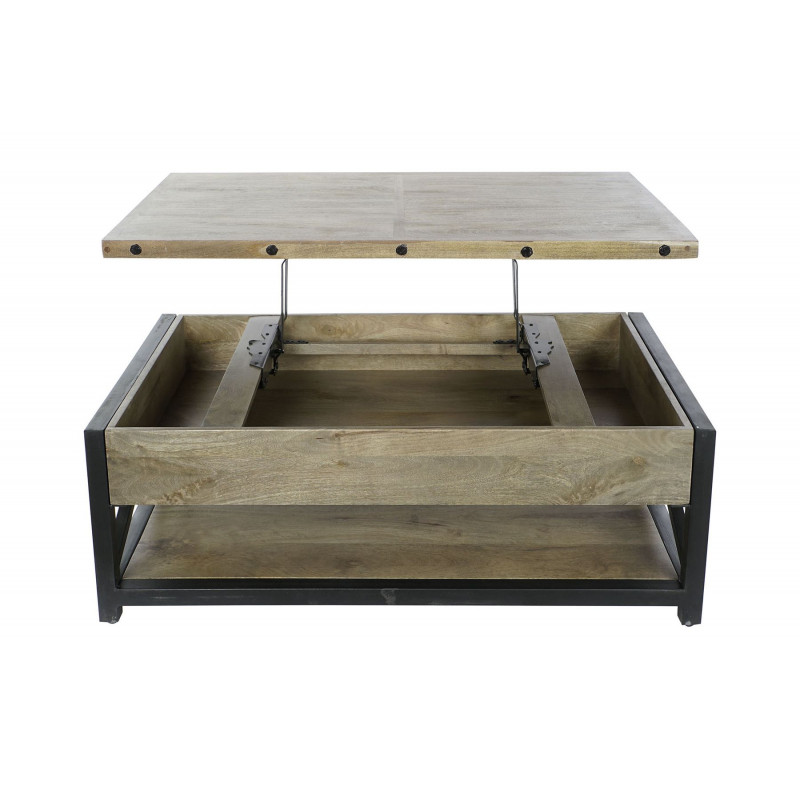 TABLE BASSE HAMPTON 116X74X44CM PLATEAU