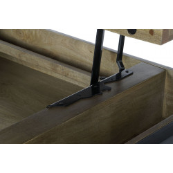 TABLE BASSE HAMPTON 116X74X44CM PLATEAU