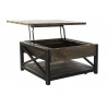 TABLE BASSE HAMPTON 116X74X44CM PLATEAU