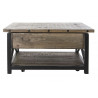 TABLE BASSE HAMPTON 116X74X44CM PLATEAU TABLE BASSE HAMPTON 116X74X44CM PLATEAU