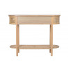 CONSOLE SELMA ROTIN 100X38X78CM ARRONDIT