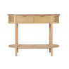 CONSOLE SELMA ROTIN 100X38X78CM ARRONDIT CONSOLE SELMA ROTIN 100X38X78CM ARRONDIT