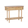 CONSOLE SELMA ROTIN 100X38X78CM ARRONDIT CONSOLE SELMA ROTIN 100X38X78CM ARRONDIT