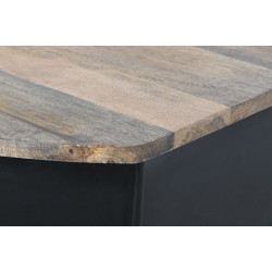 BAR EN MANGUIER ESPRIT COMBI 157X52X90CM