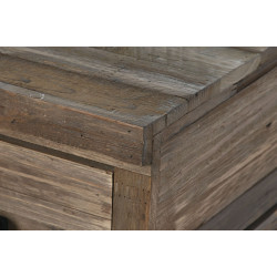 CONSOLE APOTHICAIRE EN BOIS RECYCLÉ 120
