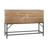 CONSOLE APOTHICAIRE EN BOIS RECYCLÉ 120 CONSOLE APOTHICAIRE EN BOIS RECYCLÉ 120