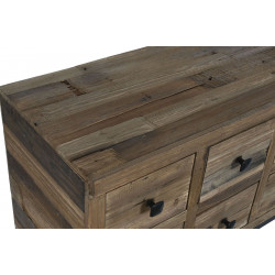 CONSOLE APOTHICAIRE EN BOIS RECYCLÉ 120
