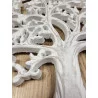 Décoration murale arbre de vie en bois blanchi D40cm Décoration murale arbre de vie en bois blanchi D40cm