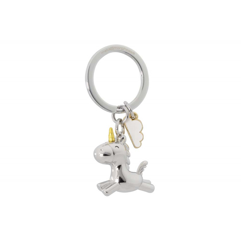 Porte-clés Licorne et nuage