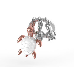 Porte-clés Tortue et ses 2 petits