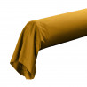 TAIE DE TRAVERSIN 85x185CM PERCAL CURRY