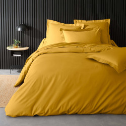 TAIE DE TRAVERSIN 85x185CM PERCAL CURRY