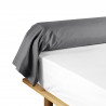 TAIE DE TRAVERSIN 85x185CM LINA ANTHRACI