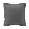 TAIE D'OREILLER VP 63x63CM PERCAL ACIER