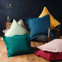 TAIE D'OREILLER VP 63x63CM LINA EMERAUDE