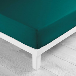 DRAP HOUSSE 140x190CM LINA EMERAUDE