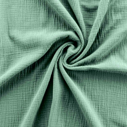 PARURE ANGELIA SAUGE 260x240CM GAZE COT