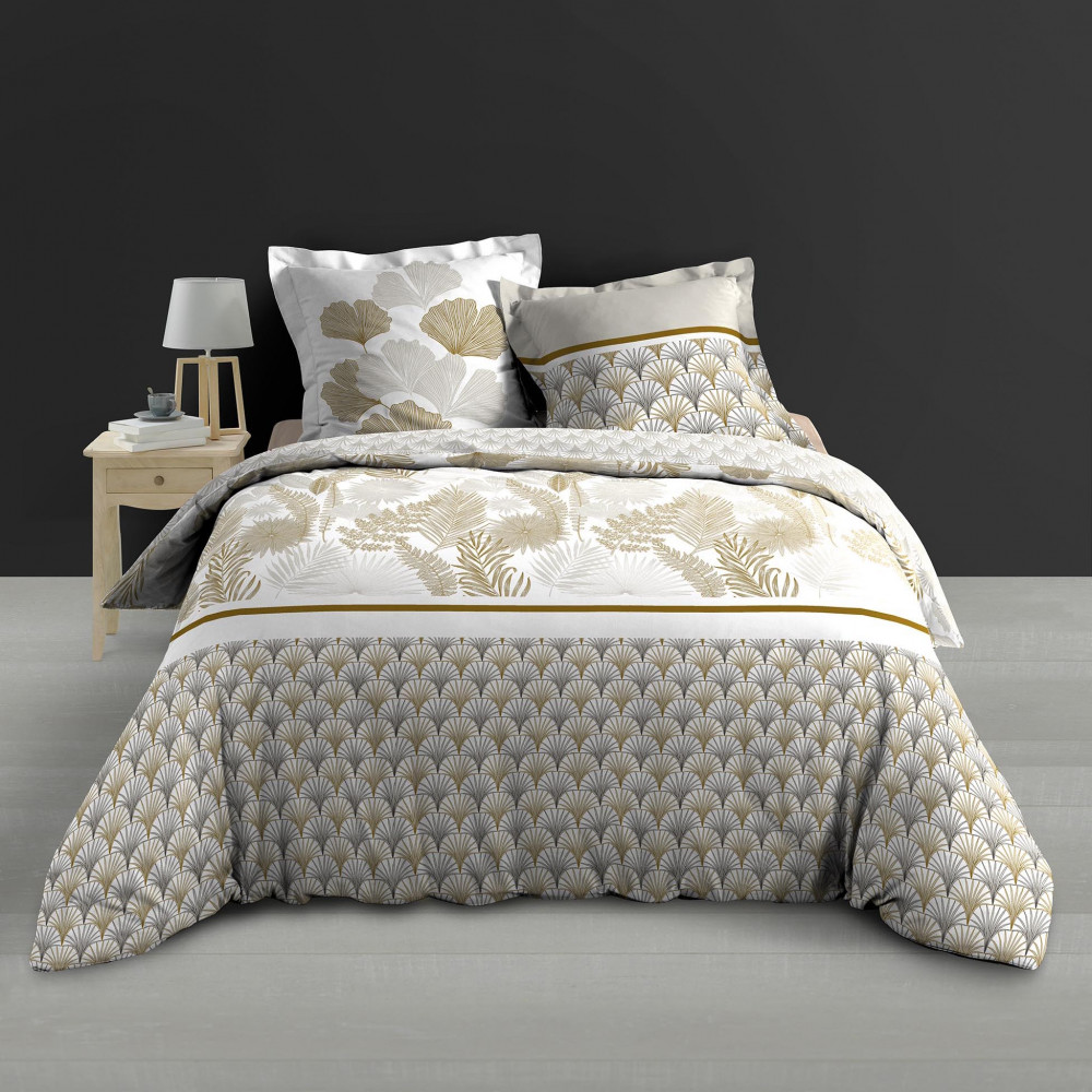 PARURE MELISSE 240x220CM PERCALE IMP. 78
