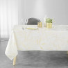 NAPPE BELFLOR BLANC/OR 150x240CM POLYES