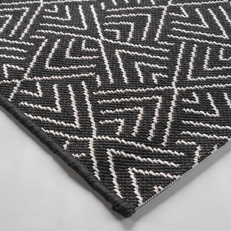 TAPIS AZTEK 160x230CM TISSE PLAT
