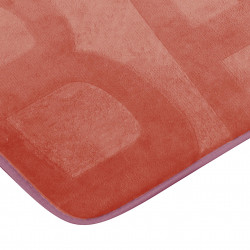 TAPIS DE BAIN RELIEF BAIN TERRACOTTA 45x