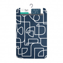 TAPIS DE BAIN LABYRINTHE 45x75CM MICROF
