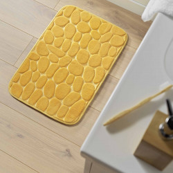 TAPIS DE BAIN RICOCHET OCRE 50x80CM MIC