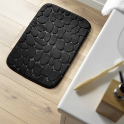 TAPIS DE BAIN RICOCHET NOIR 50x80CM MIC