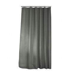 RIDEAU DE DOUCHE QUARTZ ANTHRACITE AVEC