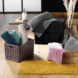 TAPIS DE BAIN SWEETY OCRE 45x75CM MICRO