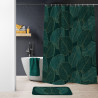 RIDEAU DE DOUCHE JADE +CROCHETS 180x200